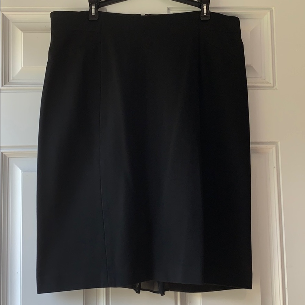 Basic Black office skirt